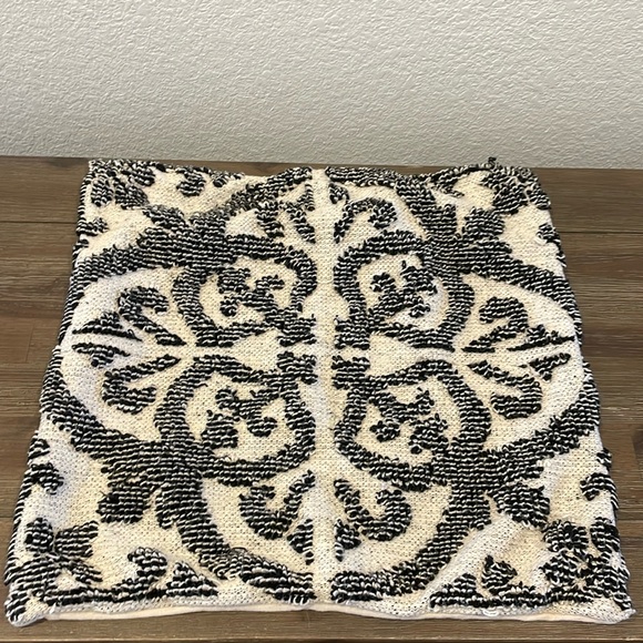 Bohemian Home Goods Pillow Covers black and white set of 2 - Picture 1 of 3